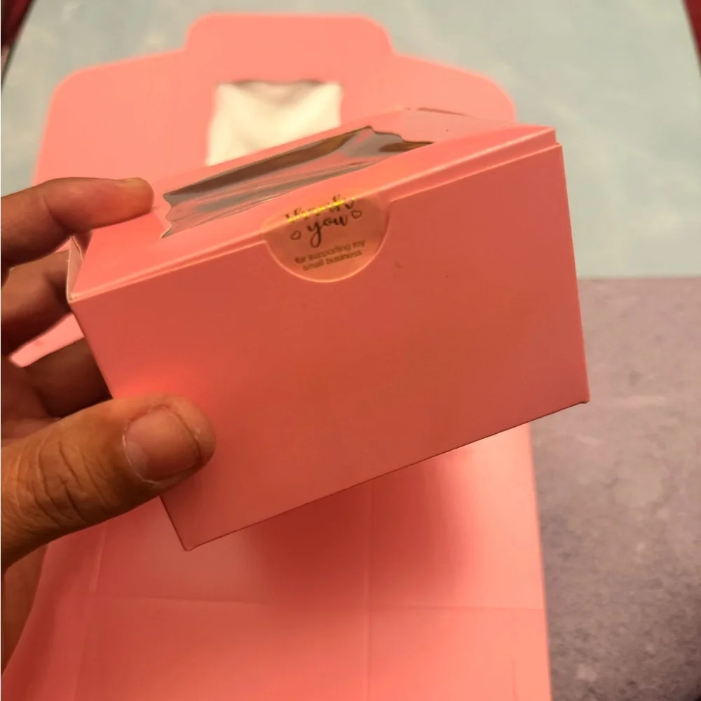 Set 100 box. Pink Gift Box